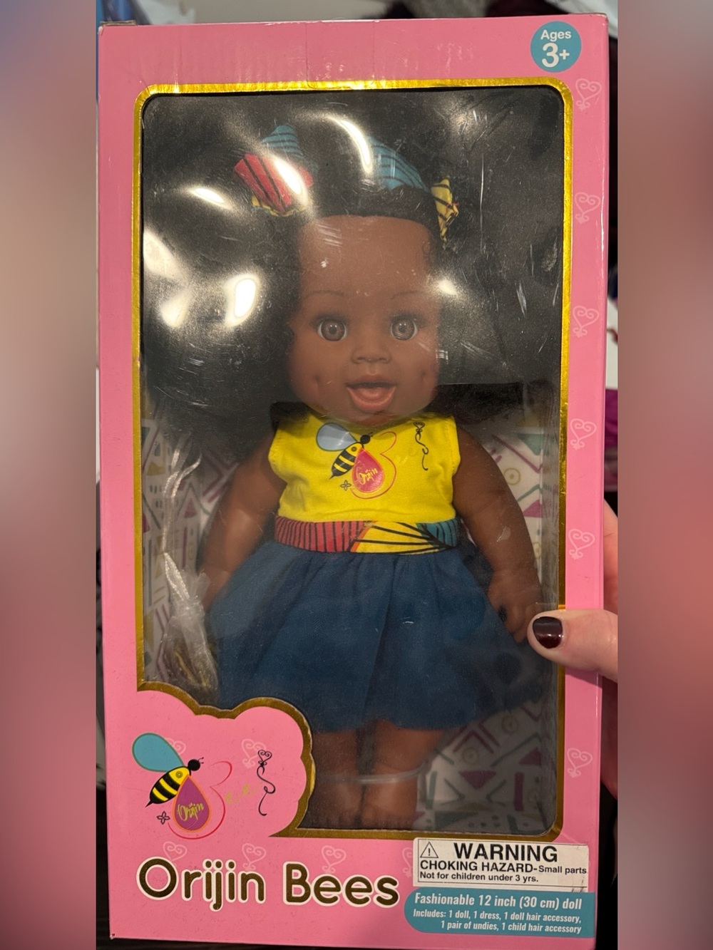 NIB Origin Bees 12” Doll